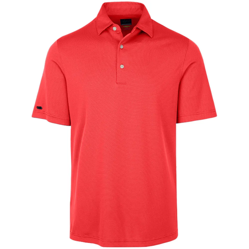 Greg Norman Micro Jacquard Golf Polo CLOSEOUT